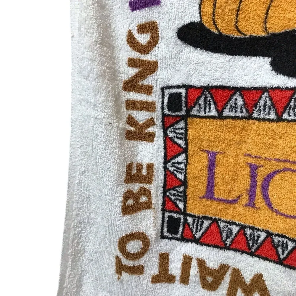 VINTAGE beach towel THE LION KING *‎ VINTAGE 90s